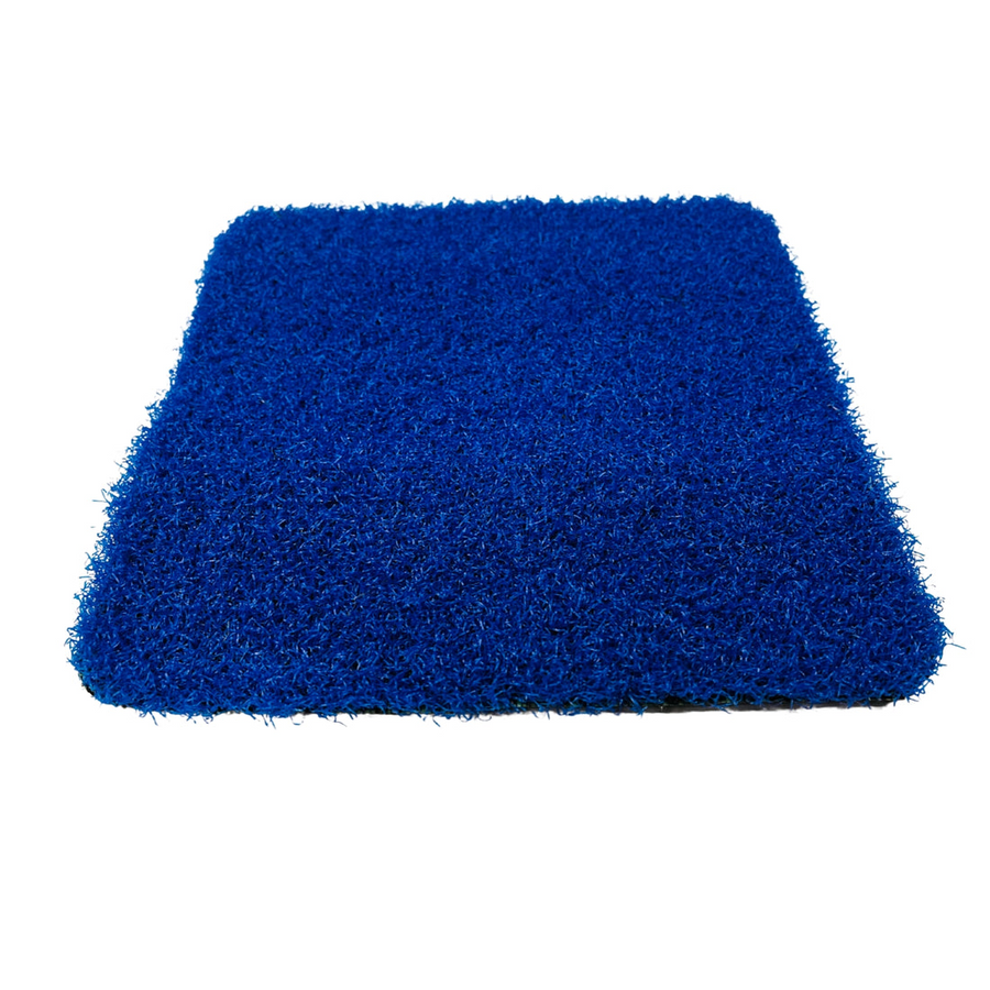 Sample - Playground 8mm Blue Artificial Grass