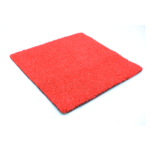 Sample - Playground 8mm Red Artificial Grass